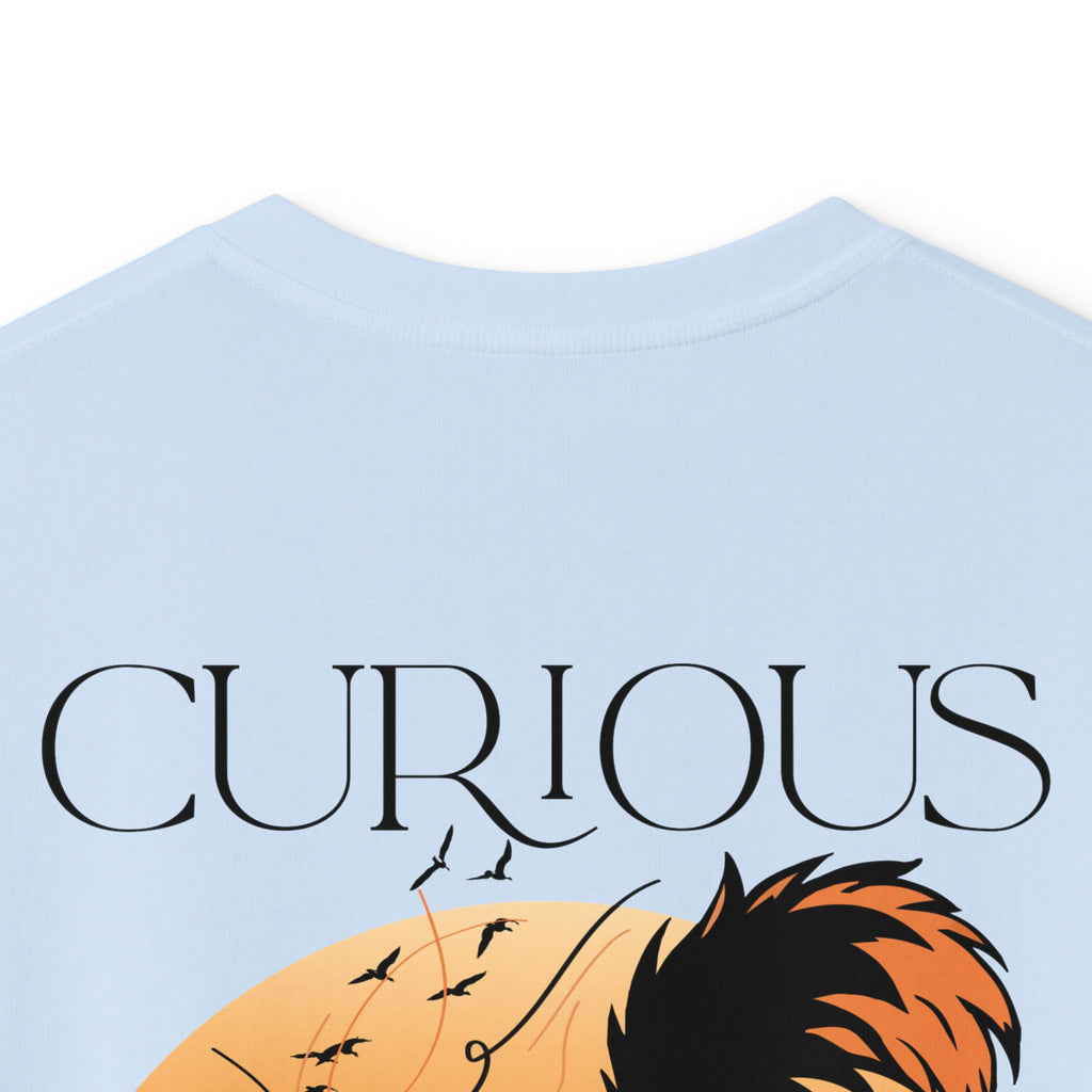 Curious by Nature Kids Tee — Playful Fox Graphic Children's T-Shirt