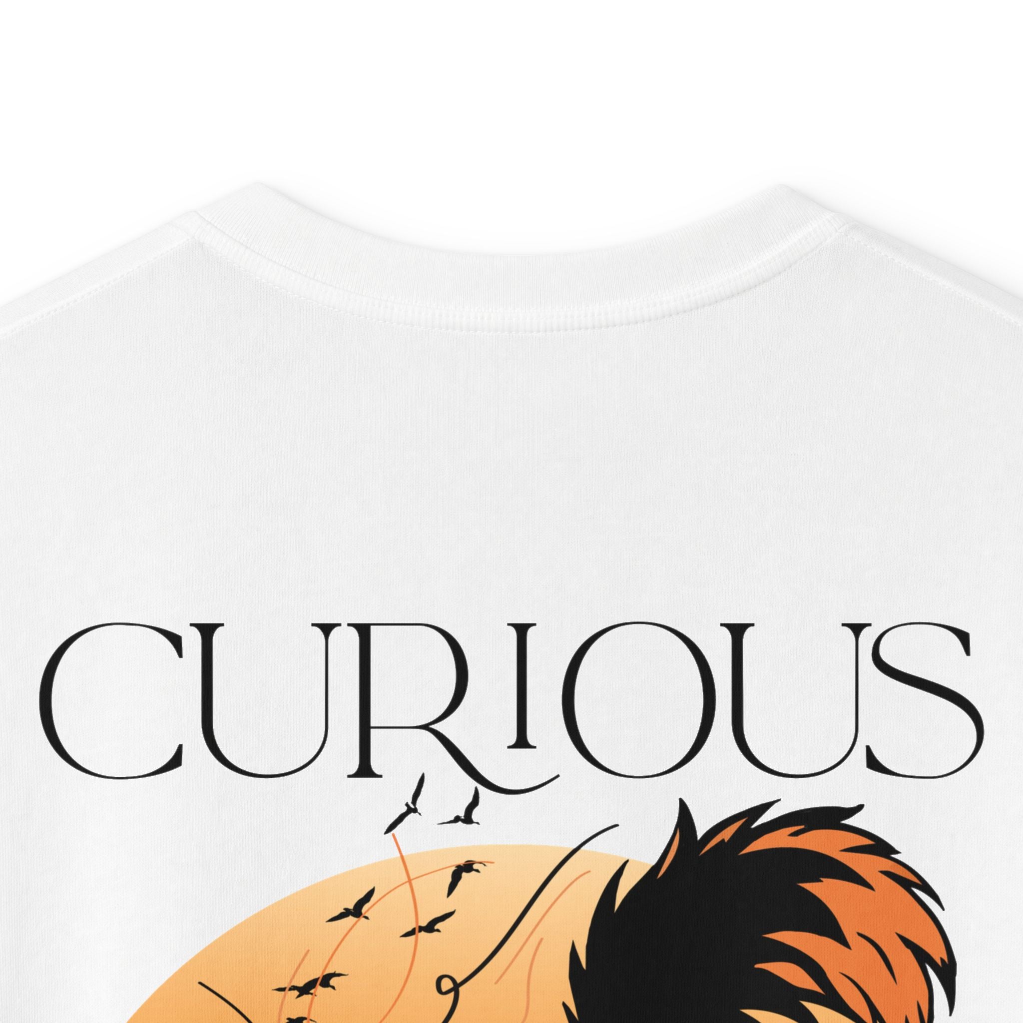 Curious by Nature Kids Tee — Playful Fox Graphic Children's T-Shirt