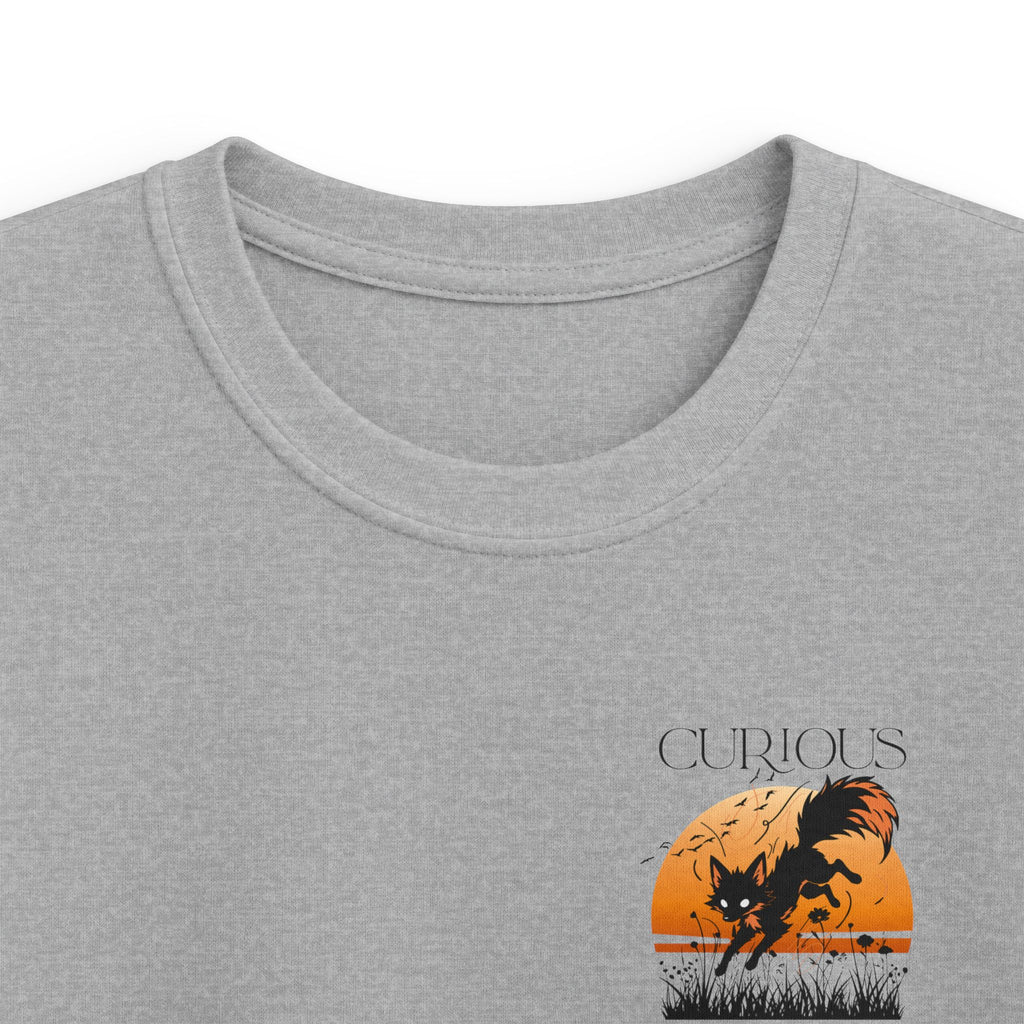 Curious by Nature Kids Tee — Playful Fox Graphic Children's T-Shirt