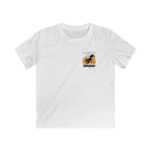 Curious by Nature Kids Tee — Playful Fox Graphic Children's T-Shirt