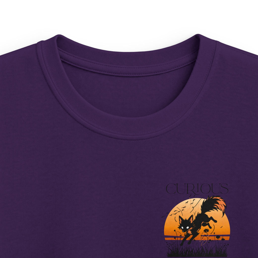 Curious by Nature Kids Tee — Playful Fox Graphic Children's T-Shirt