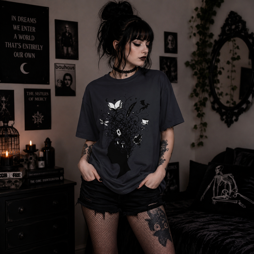T-Shirt —Silhouette Mindscape Graphic Tee