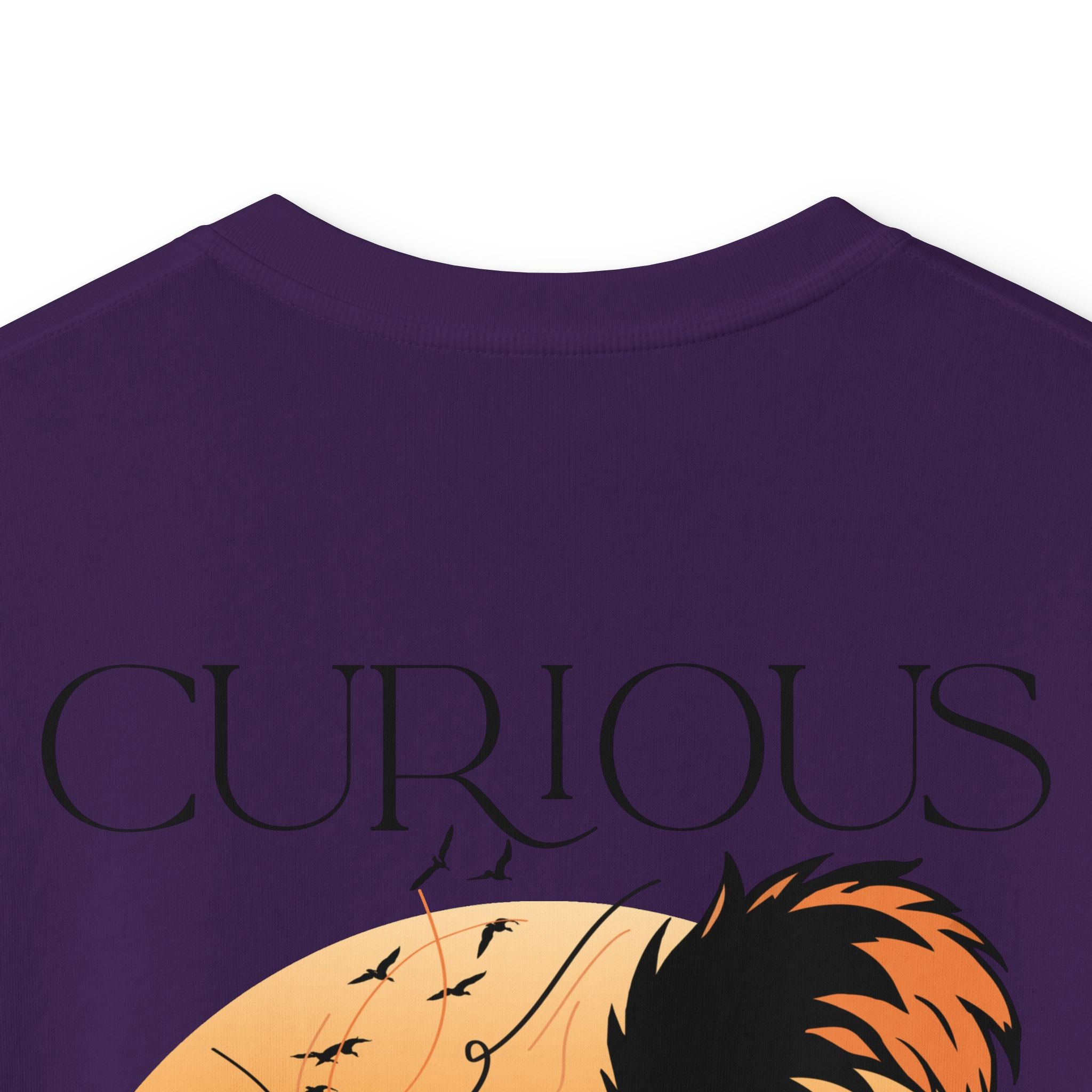 Curious by Nature Kids Tee — Playful Fox Graphic Children's T-Shirt