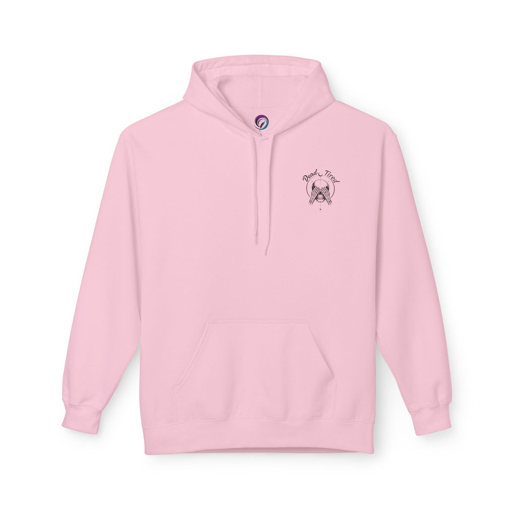 Dead Tired Skull Hoodie — Gothic Skeleton Pullover