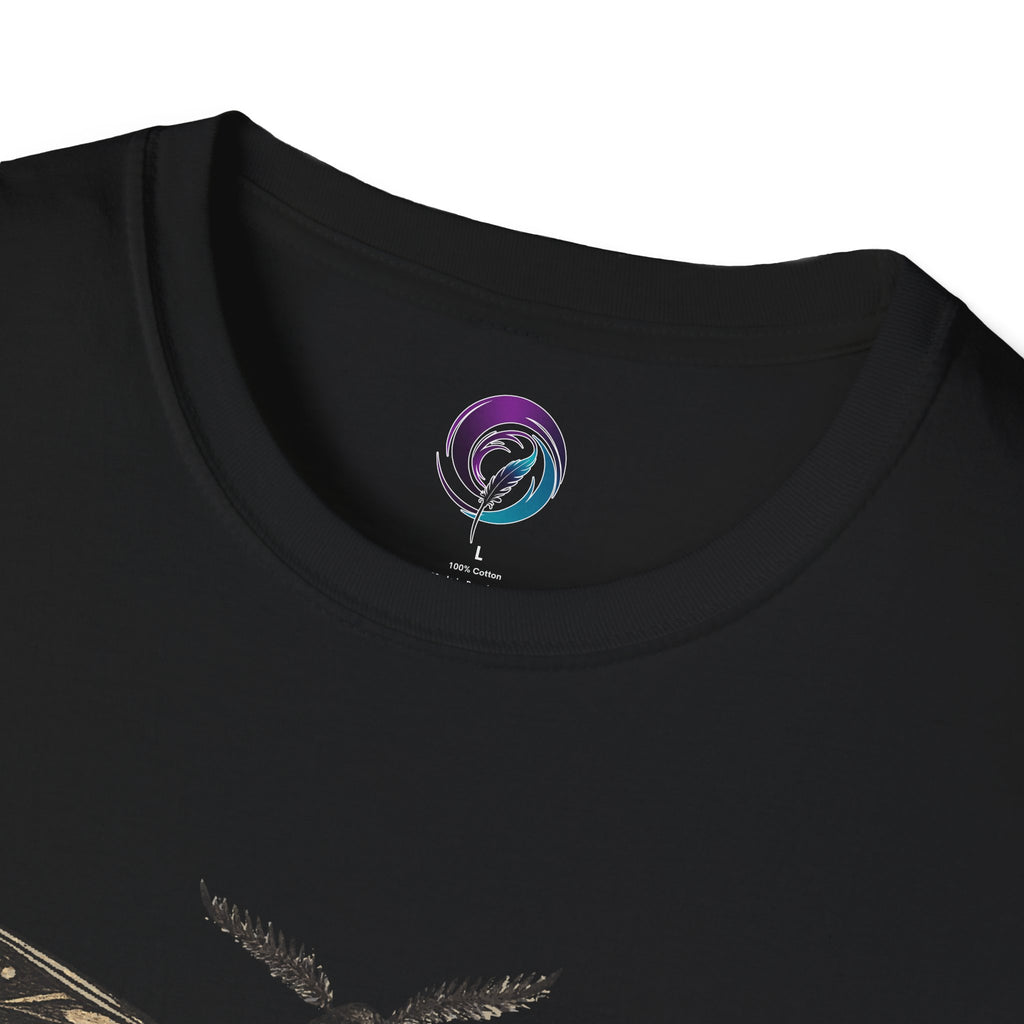 Death's-Head Moth T-Shirt — Gothic Skull Moth Graphic Tee